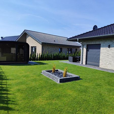 Ferienhaus Devilina Mit Sauna Am Harkebruegger See Barssel  Екстериор снимка