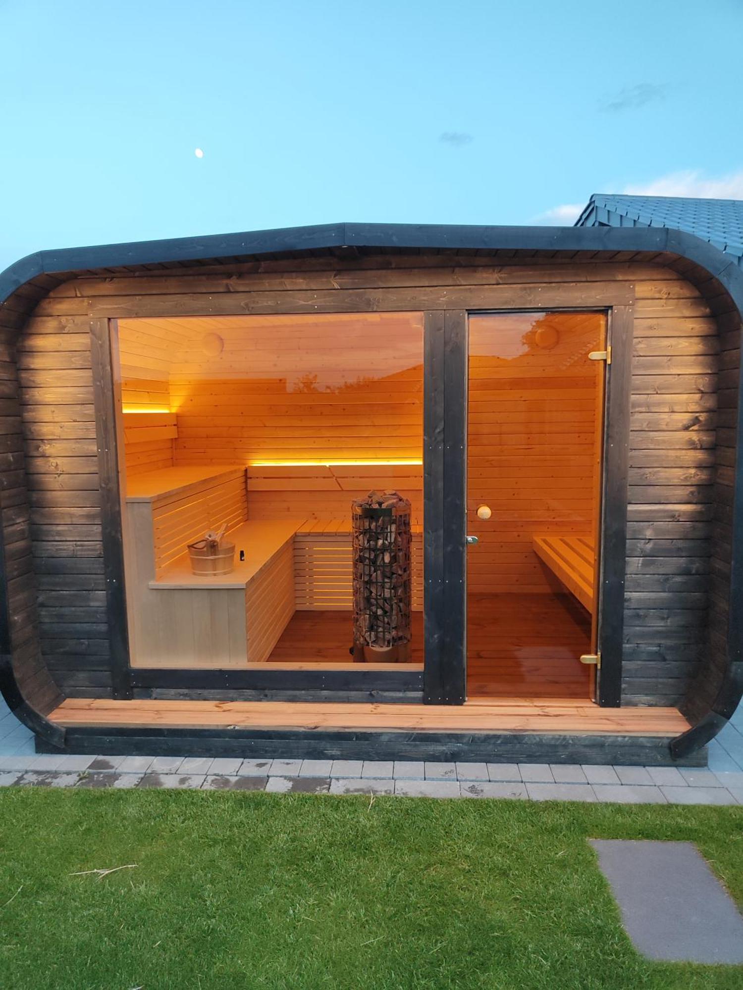 Ferienhaus Devilina Mit Sauna Am Harkebruegger See Barssel  Екстериор снимка