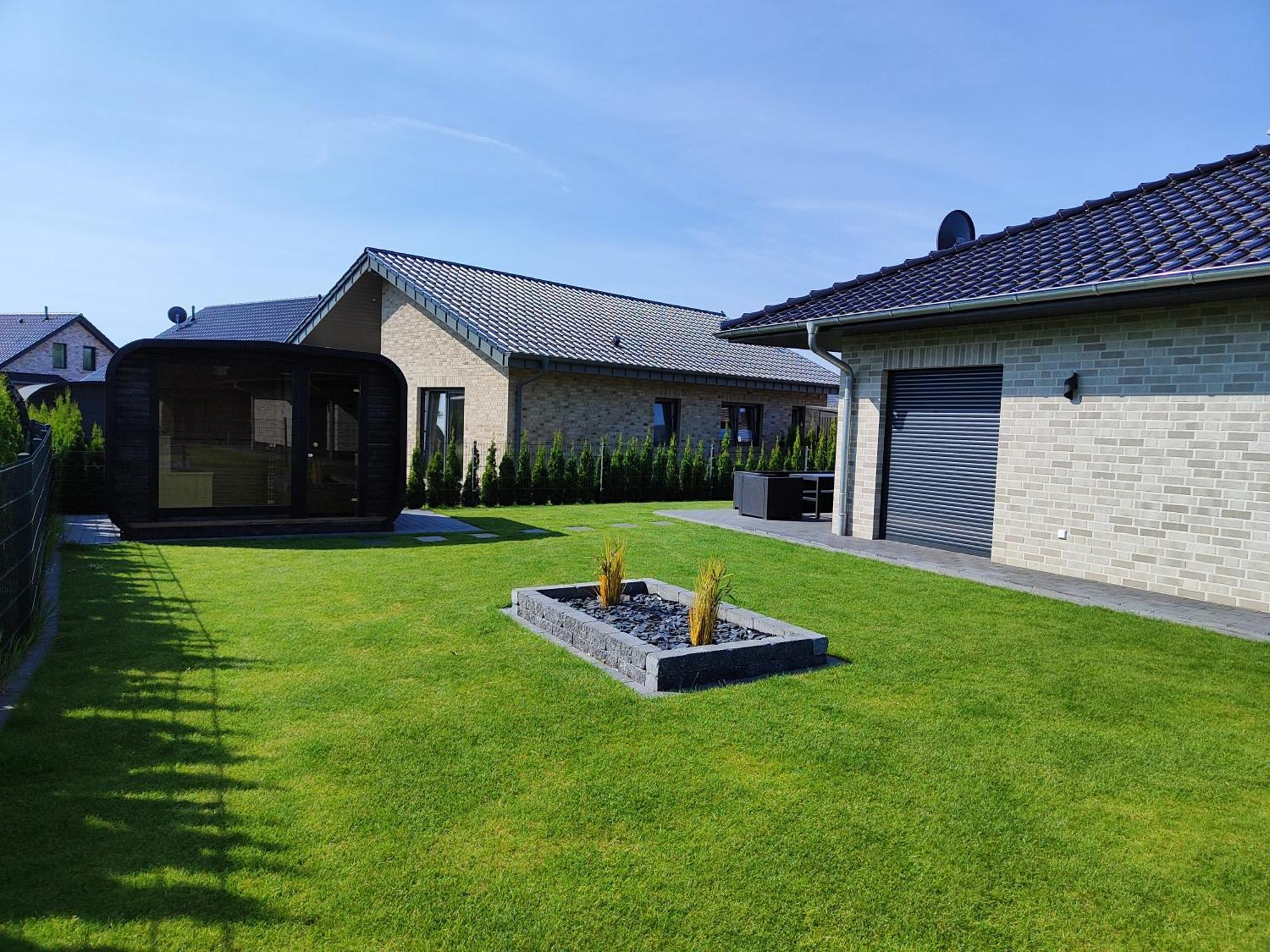 Ferienhaus Devilina Mit Sauna Am Harkebruegger See Barssel  Екстериор снимка